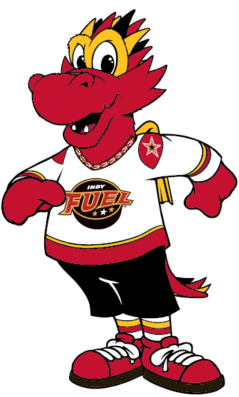 indy fuel 2014-pres mascot logo iron on transfers for T-shirts
